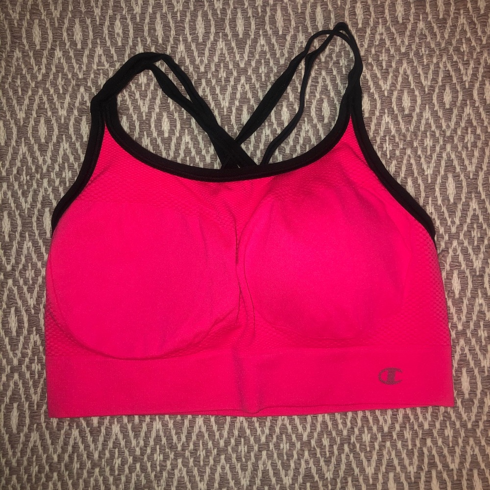 Champion Hot Pink Sports Bra